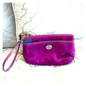 Coach wristlet
